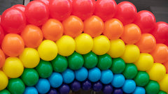 10 Rainbow Balloon Garland Ideas For Your Birthday Party