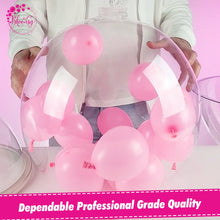 Load image into Gallery viewer, Bloonsy 24 Inch Clear Bobo Balloons (Pack of 10) - Extra-Wide Neck, Balloons For Balloon Stuffing Machine